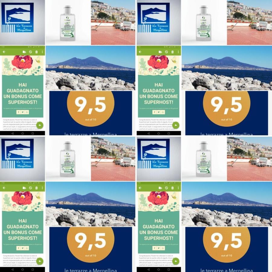 Le Terrazze A Mergellina Napoli Bagian luar foto